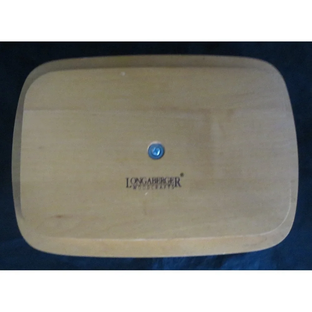 Longaberger‎ Classic Maple Lid for Rectangular Basket 8
